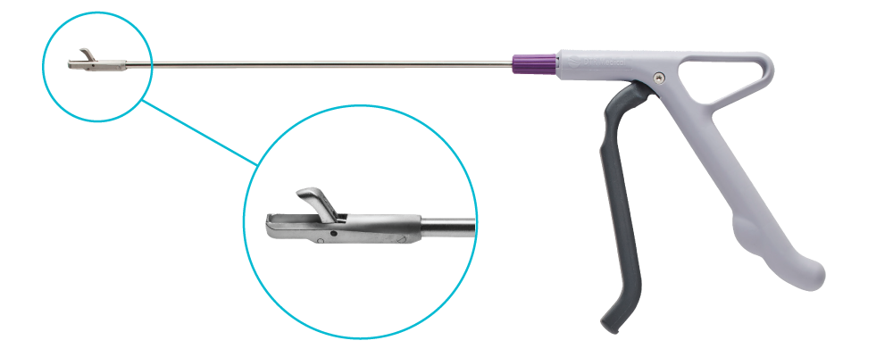 Single-use cervical rotating biopsy punch